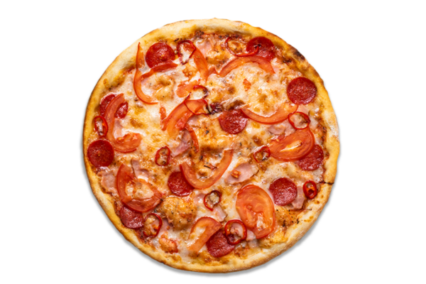 Замовити піцу Мʼясний чилі від Крейзі Фуд в Миколаєві